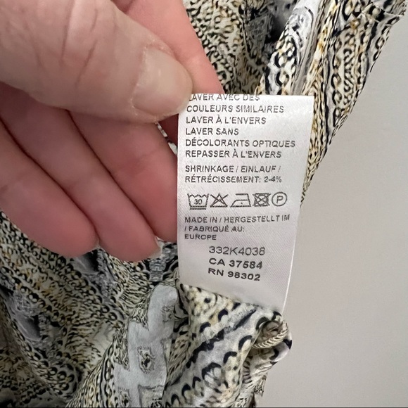 NWT SAND Copenhagen Silk Sleeveless Blouse - Picture 9 of 12